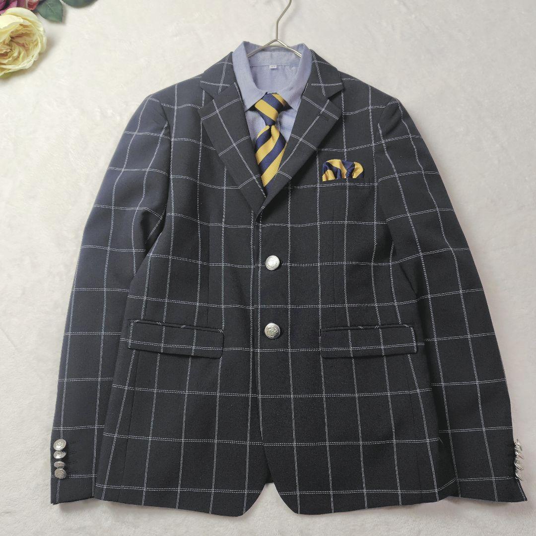 極美品✨ワンダーファクトリー 男子 160 卒業式 フォーマルスーツ 5点セット