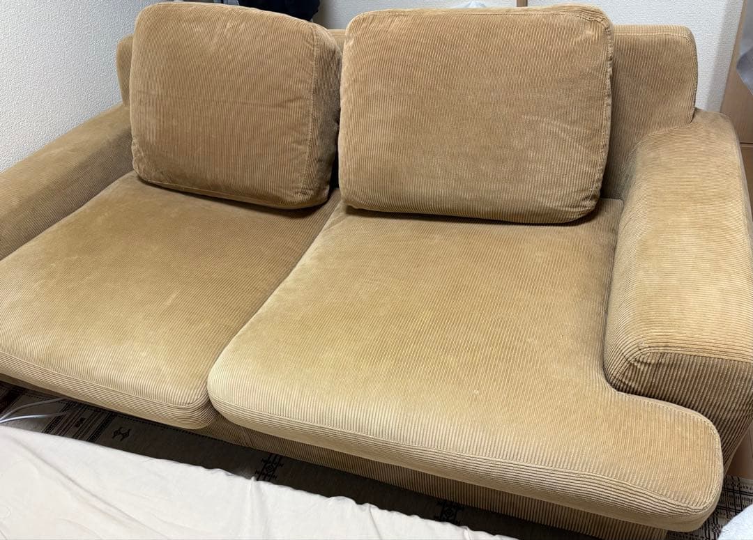 ウニコ　unico GREIG(グレイグ)　カバーリングソファ 2.5シーター