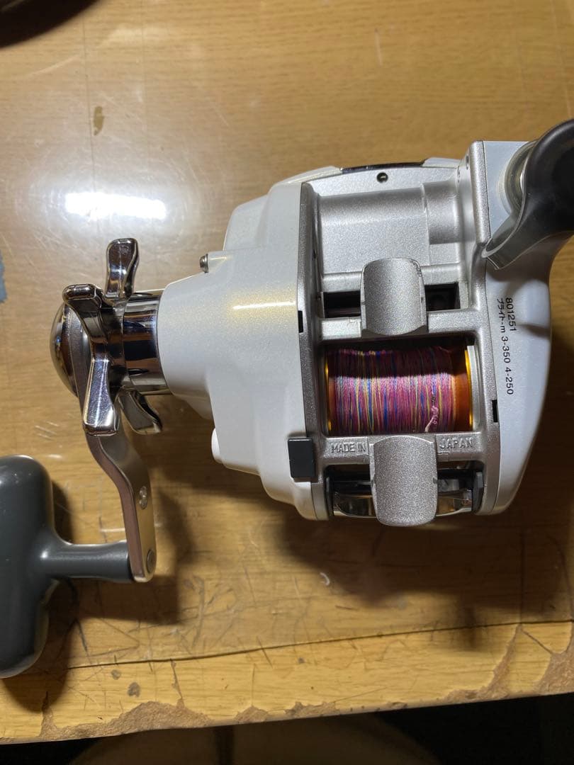 レオブリッツ270MMpeライン１.5号150メートル巻きコード付き