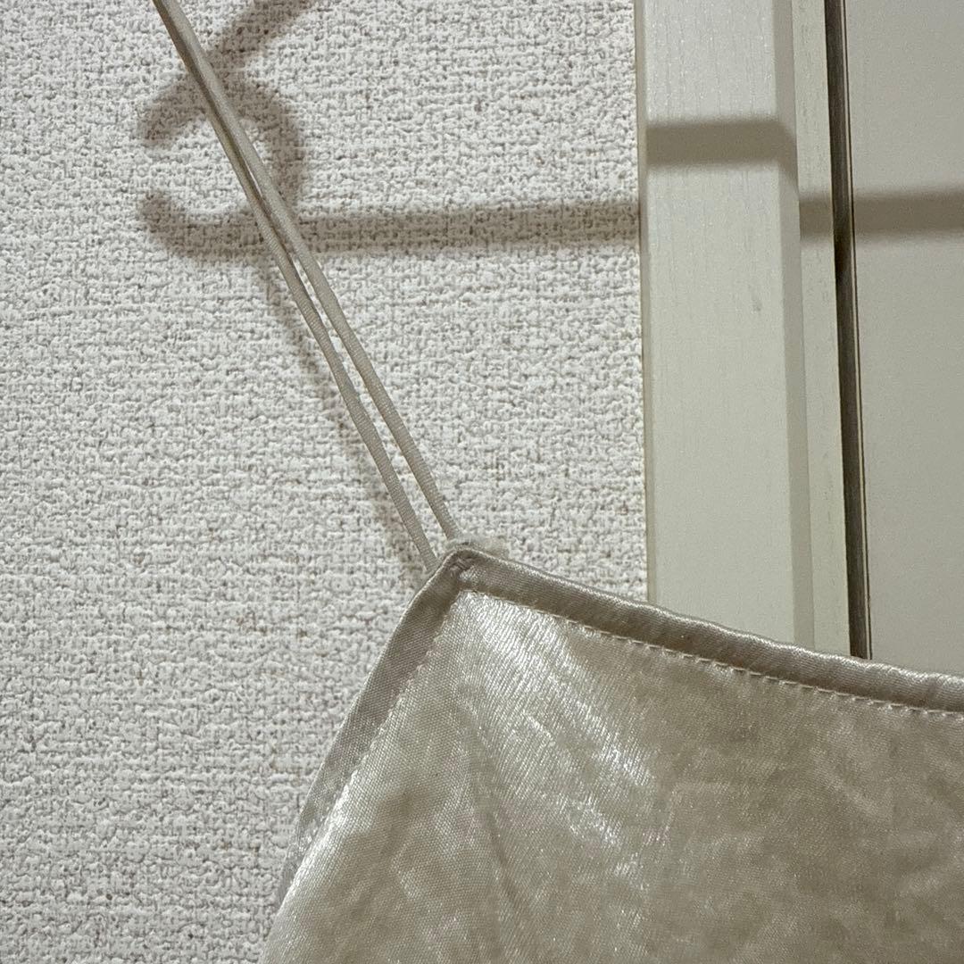 plage Back ribbon open キャミワンピース