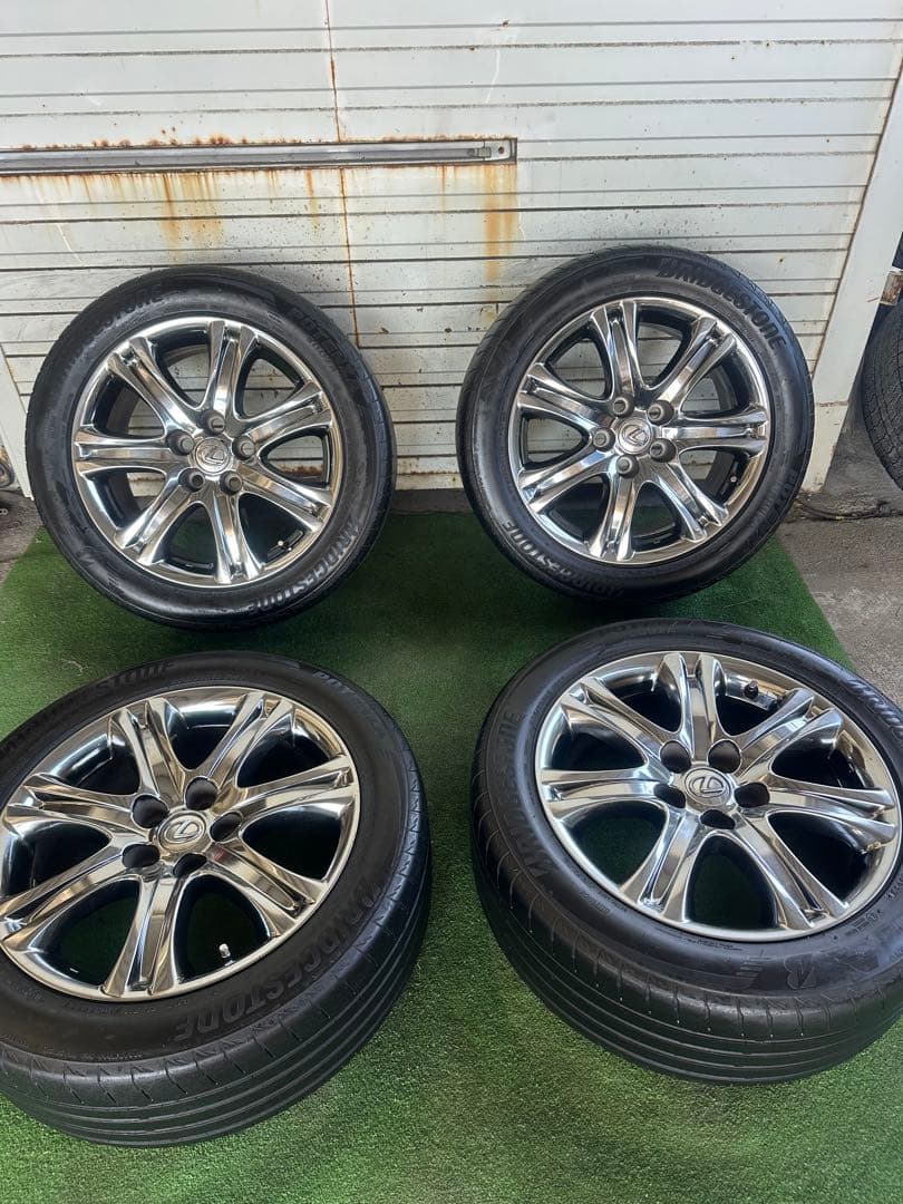 レクサス LS600h LS460 純正18インチホイールセット