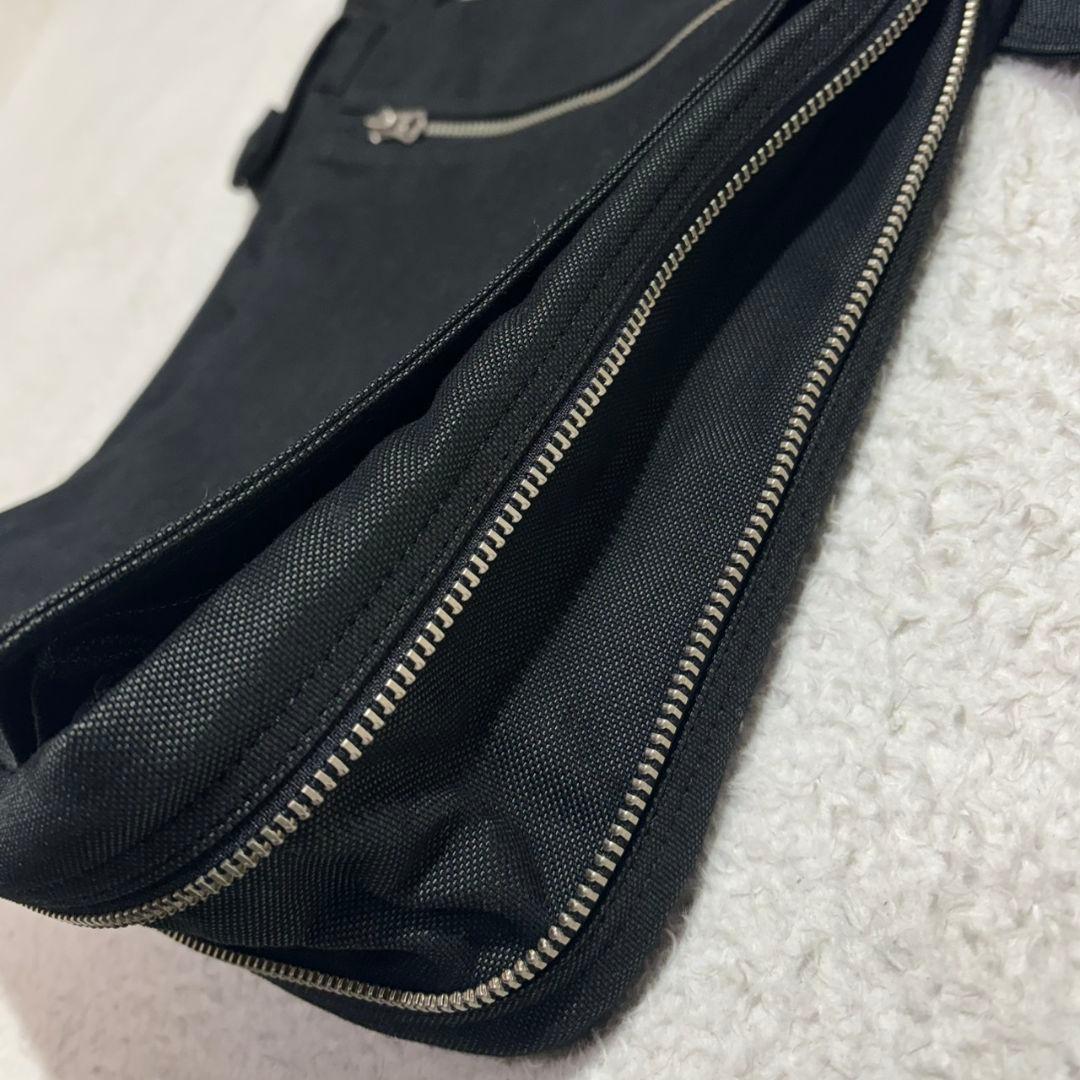 美品　廃盤　ポーター　スモーキー　ショルダーバッグ　日本製　サイドジップ　メンズ