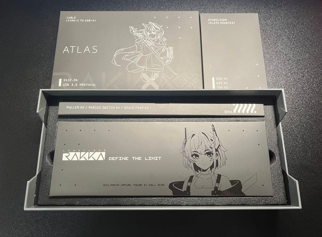 キーボード RAKKA 60 ATLAS