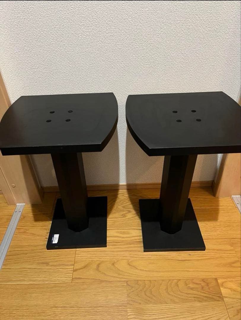 ハヤミ工産 スピーカースタンド 高さ50㎝ 2台1組 ブラック SB-983