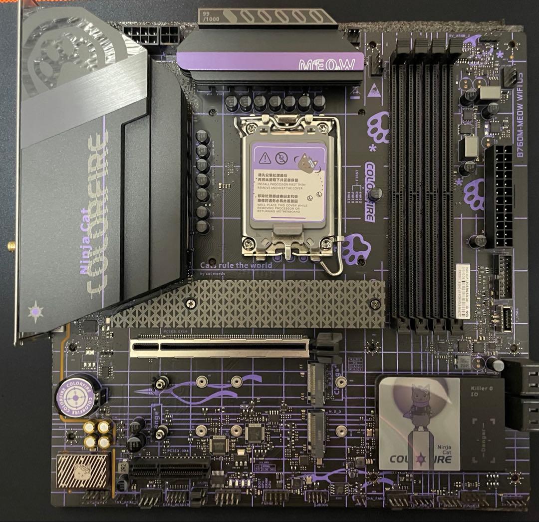 Colorful Colorfire B760M-MEOW WIFI D5マザー