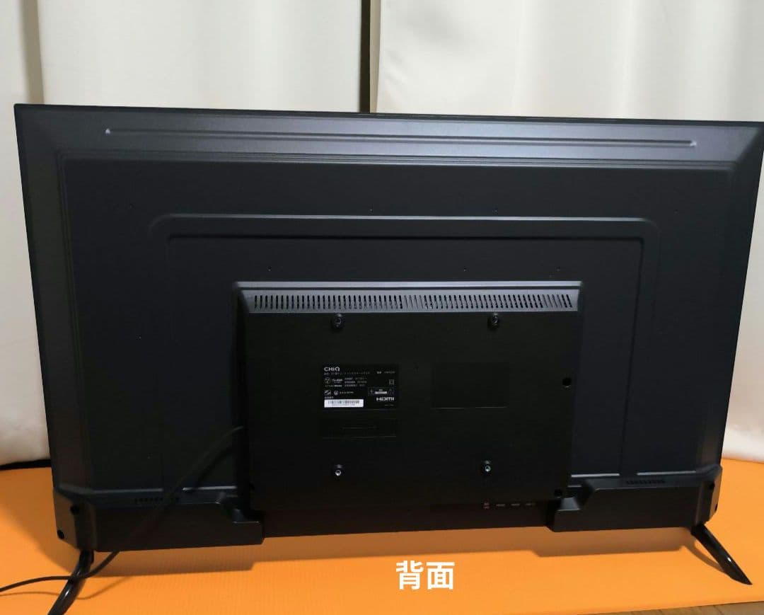 【美品】4K/43インチ/チューナレスTV/品名CHiQ JU43G7E6