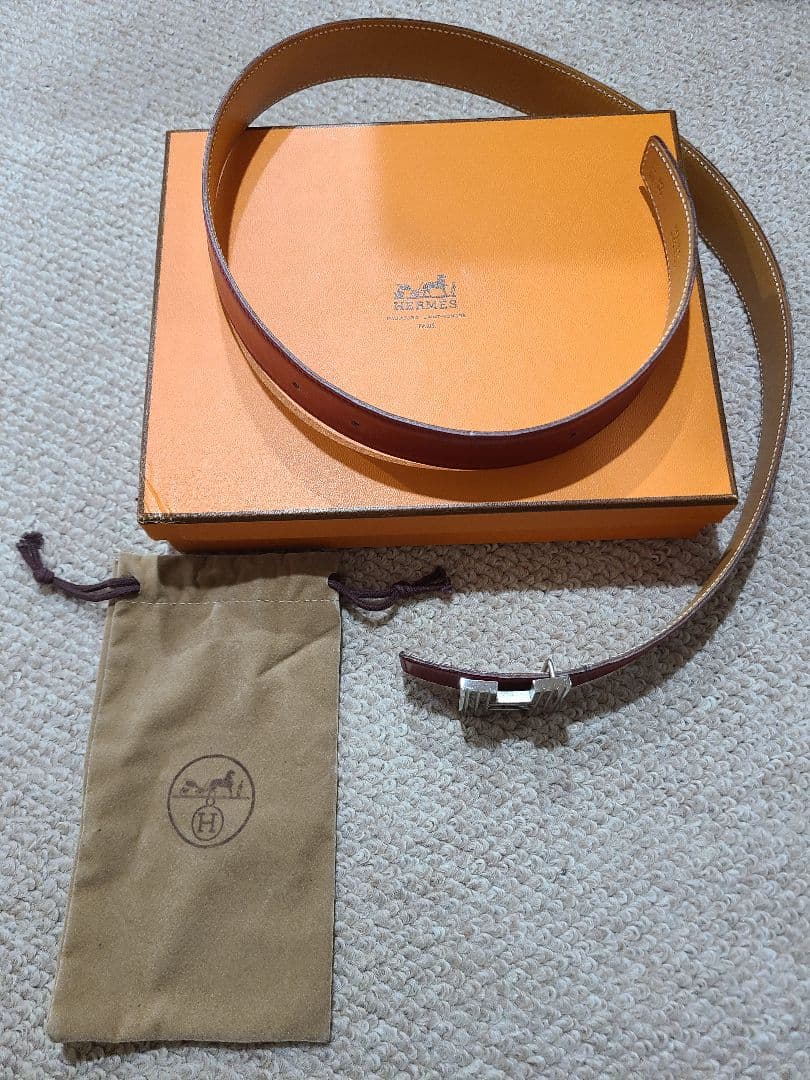 HERMÈS（エルメス）レザーベルト