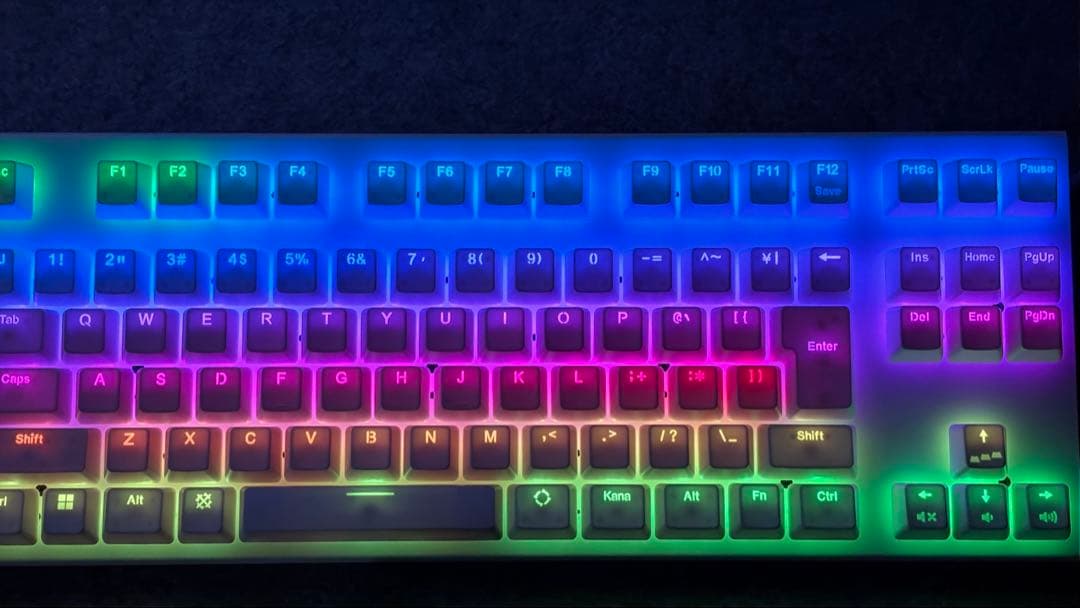 REALFORCE GX1 /X1UC21 スーパーホワイト 45g 日本語配列