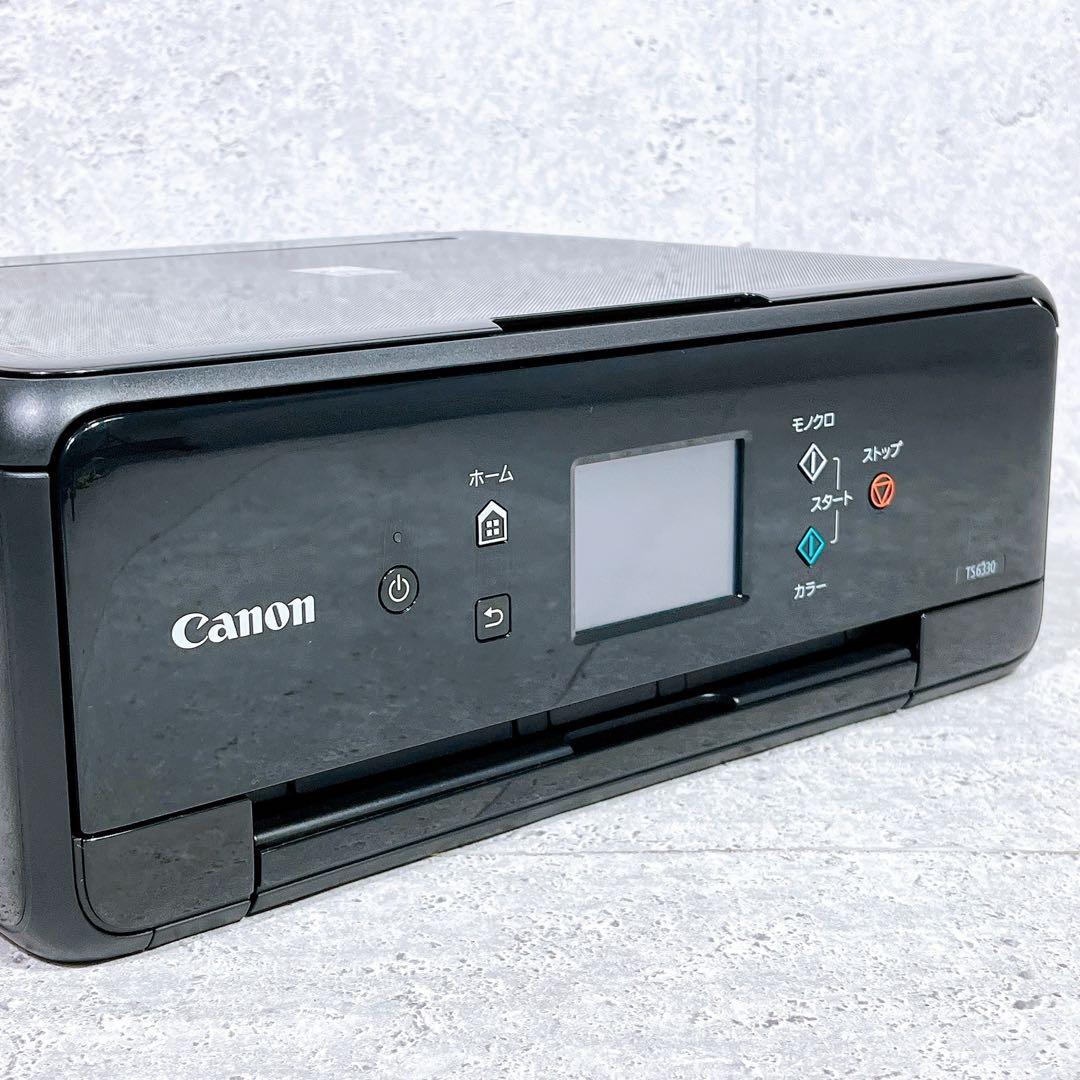 美品 Canon TS6330 A4 インクジェットプリンター ブラック