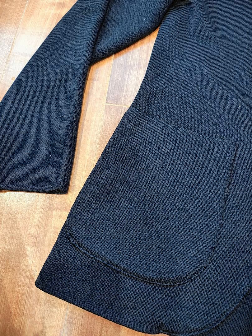 LARDINI ラルディーニ ネイビー ニットジャケット