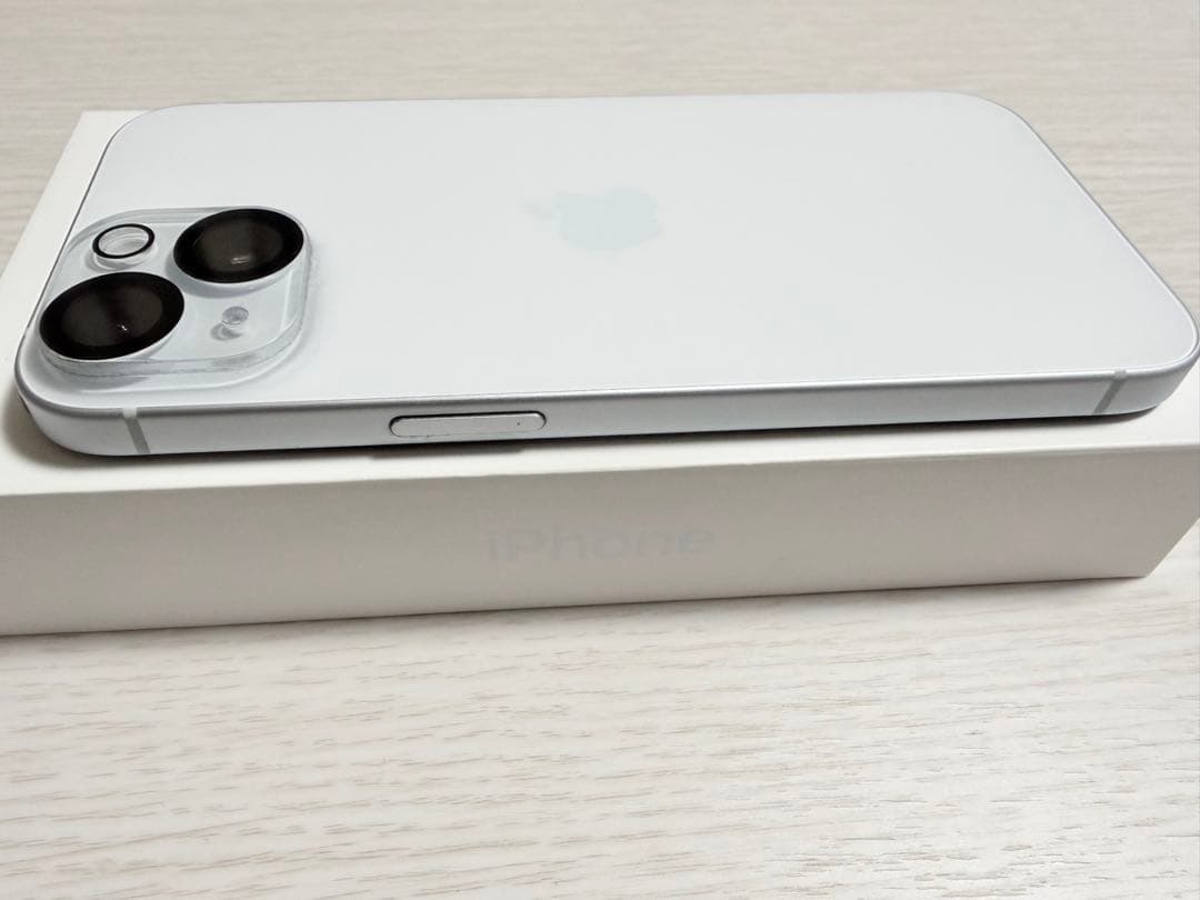 iPhone 15 128GB ブルー ホワイト SIMフリー 箱付き 本体