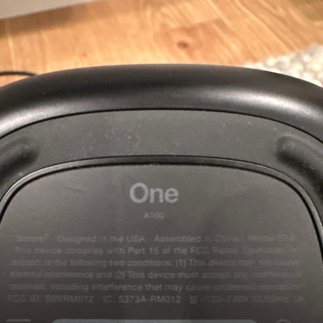 Sonos One ソノス ワンAlexa搭載 AppleAirPlay 2対応