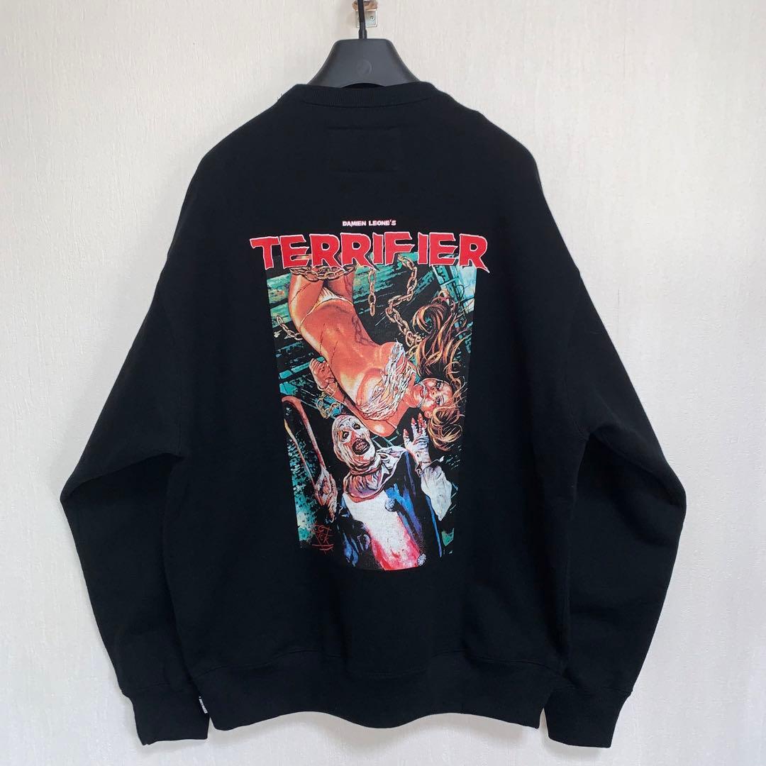 黒L【WACKOMARIA】TERRIFIER SWEAT／新品タグ付／送料込