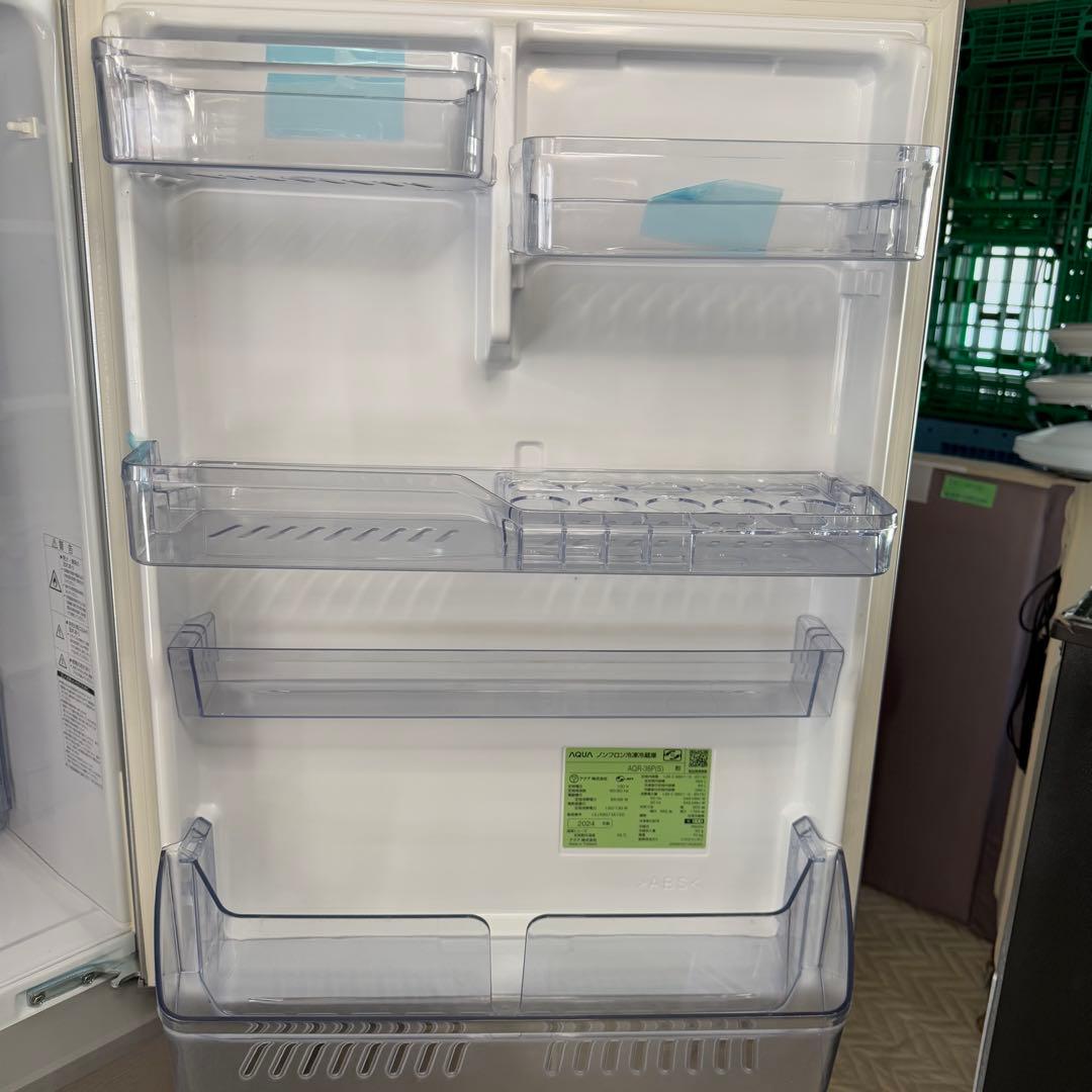 【101】美品　AQUA AQR-36P 4ドア冷蔵庫 355L 2024年