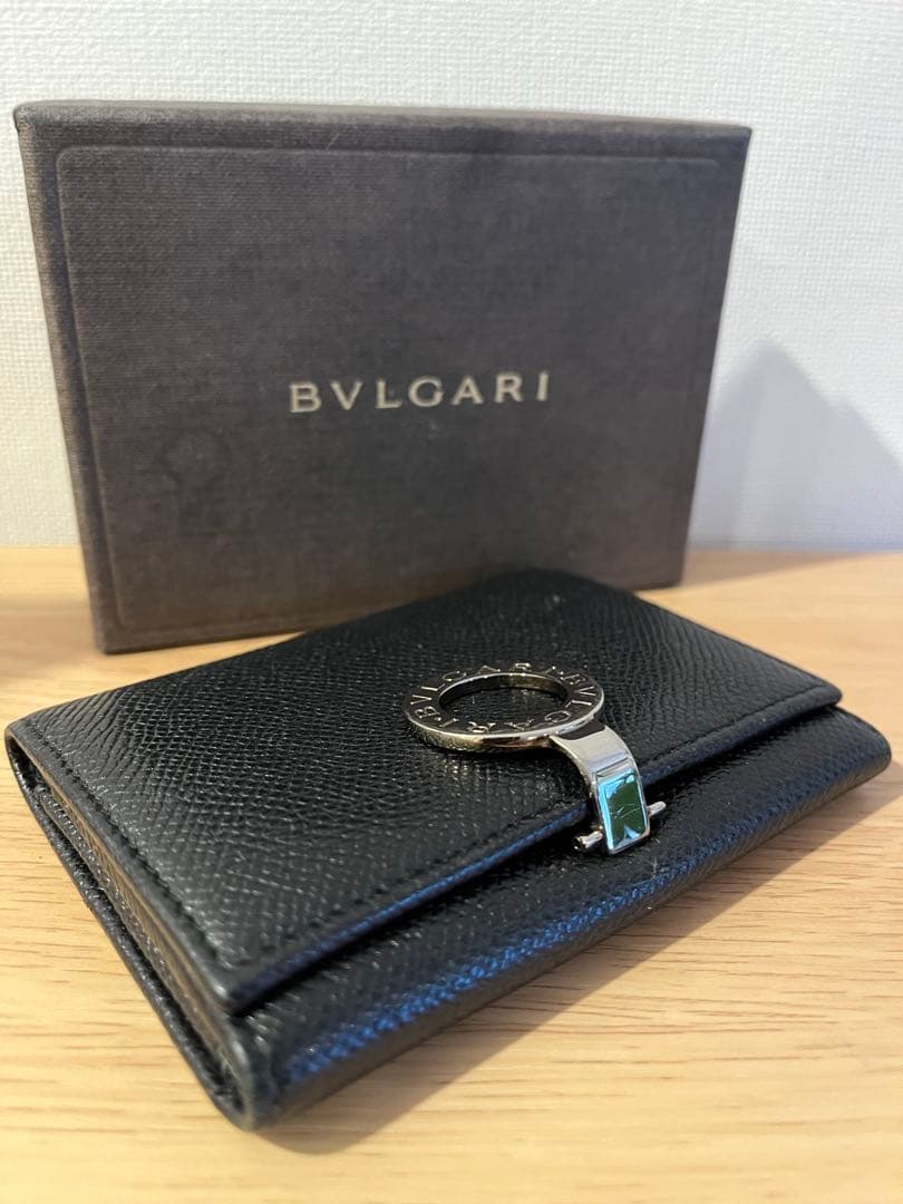 【週末限定セール】BVLGARI 名刺入れ　ブラック
