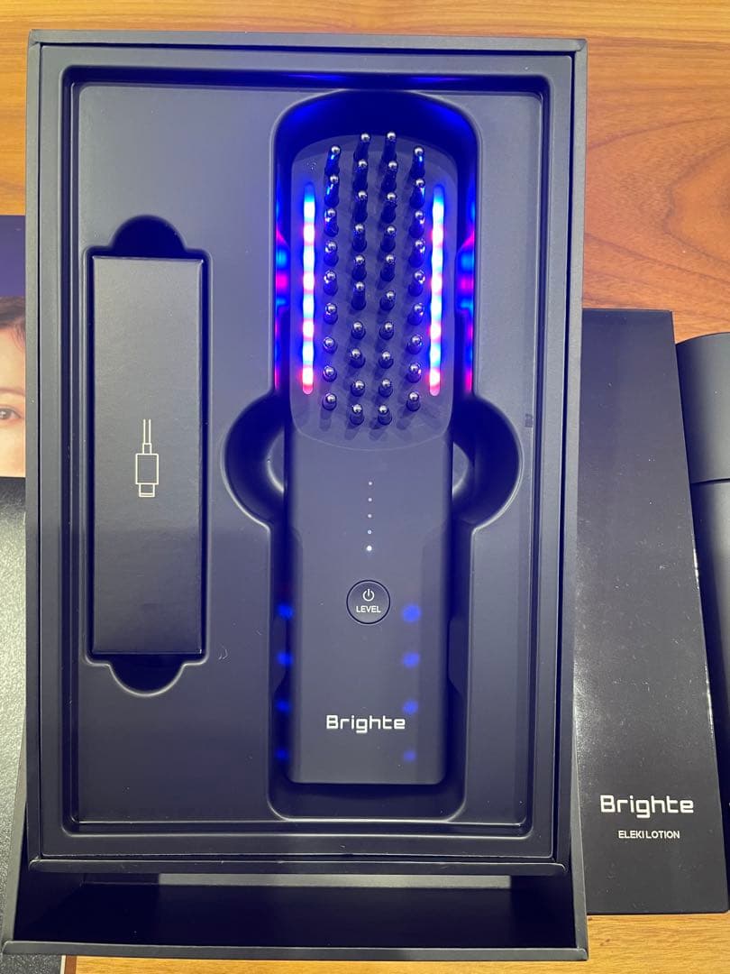 【Brighte ELEKI BRUSH 美顔器 】 エレキブラシ 美品