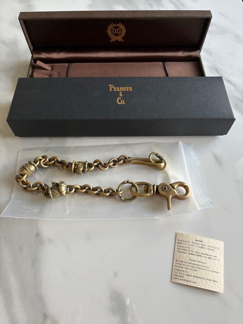 y*t様 Peanuts & Co. ウォレットチェーン ゴールド