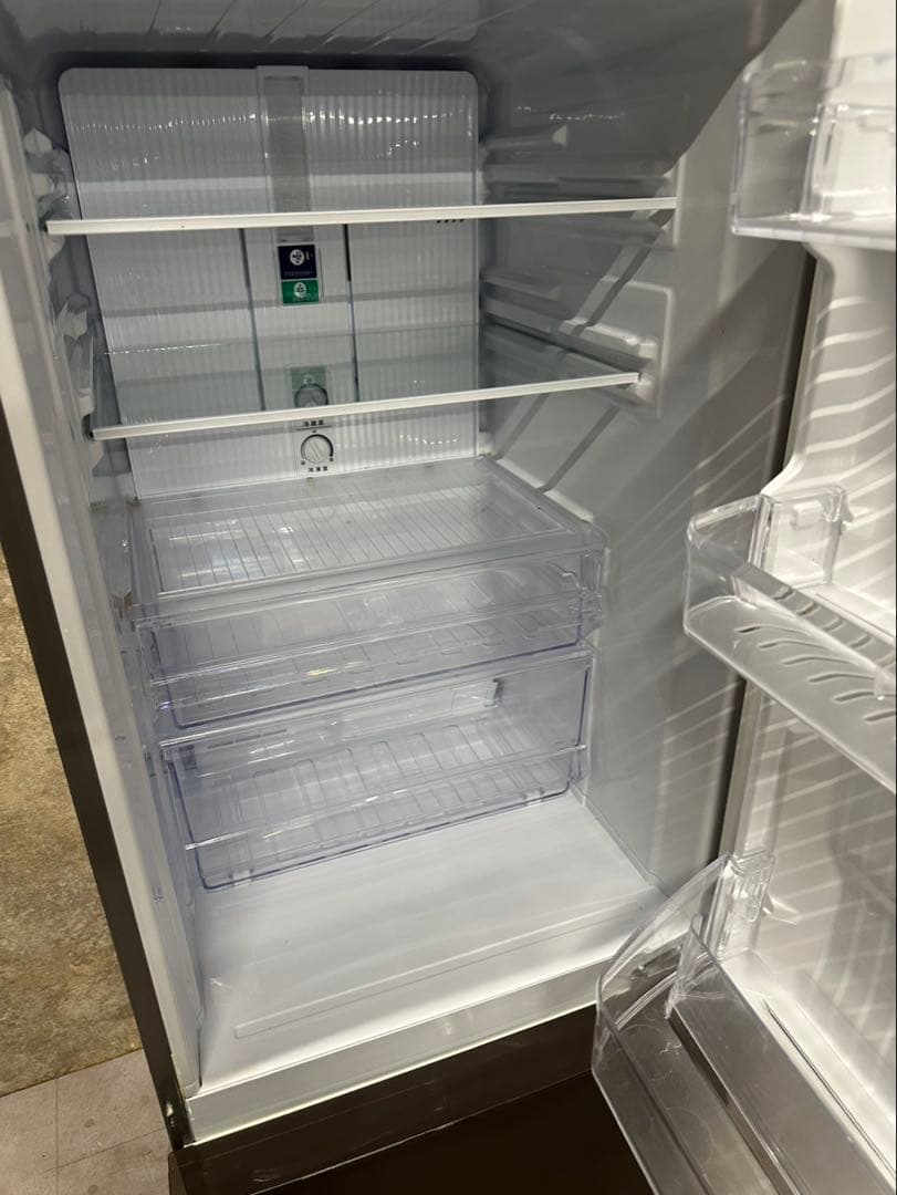 SHARP シャープ 冷蔵庫 271L 2ドア ブラウン系 SJ-PD27D-T