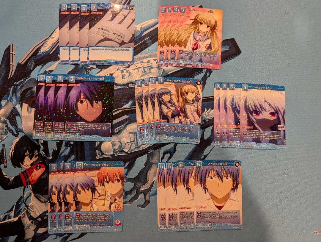 エンジェルビーツ　angel beats　SR以下4コン