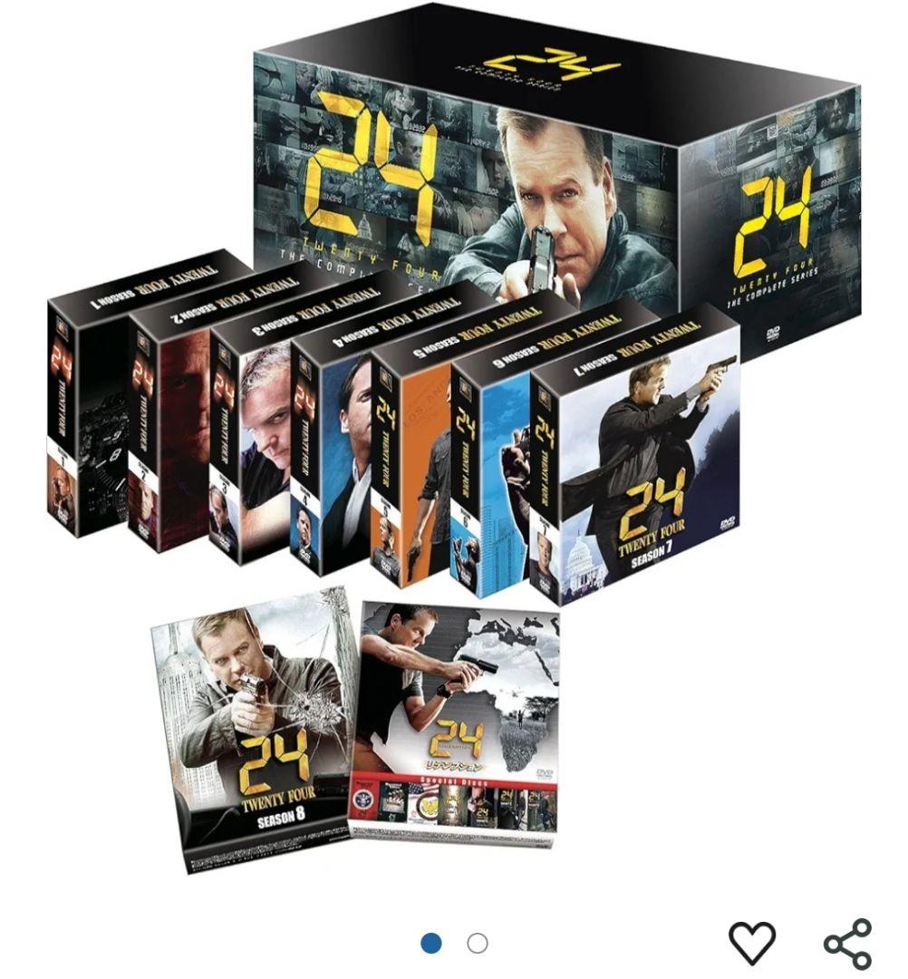 24-TWENTY FOUR- 10周年記念コンプリートDVD-BOX 中古美品