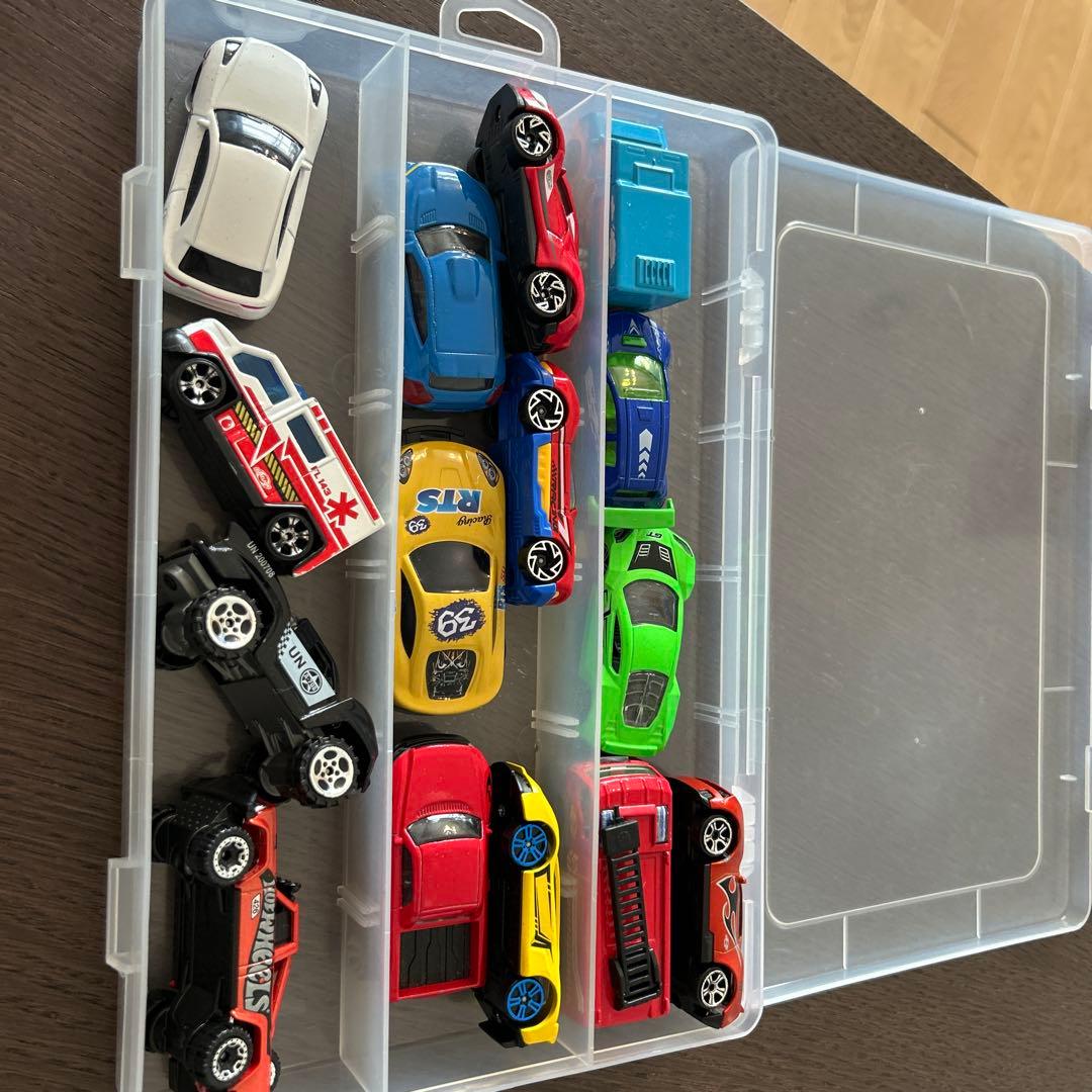 ミニカー 12台セット 収納ケース付き