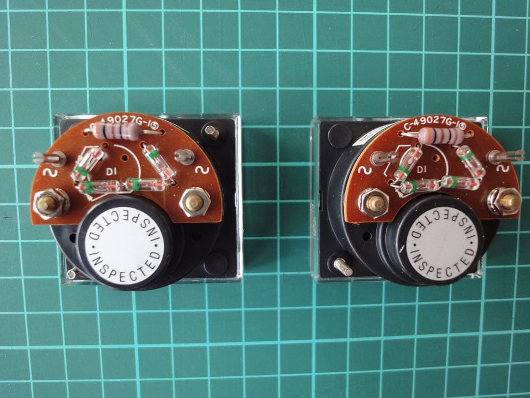 自作ステレオVUメーター189号機　桑野電機 TRR-45（新品未使用）