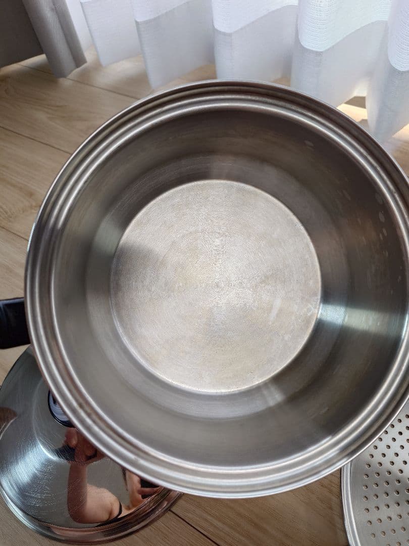 インコア　ステンレス 蒸し器セット 蓋付き