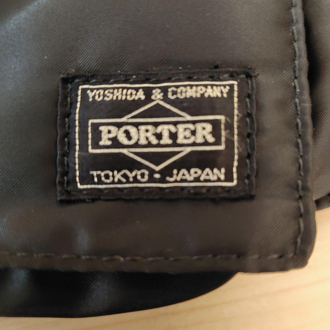 【状態良好】ポーター タンカー ウエストバッグ ボディバッグ 黒