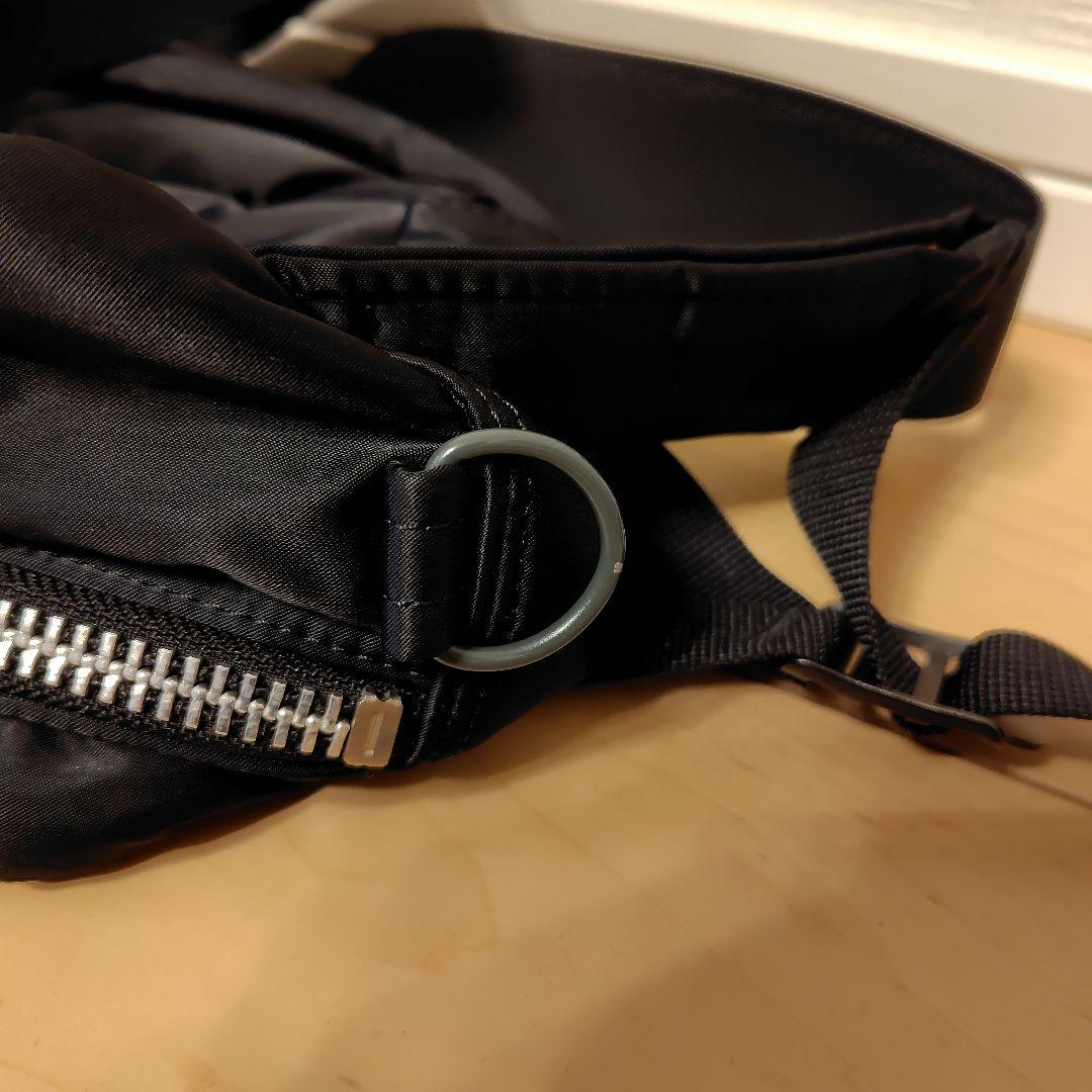 【状態良好】ポーター タンカー ウエストバッグ ボディバッグ 黒