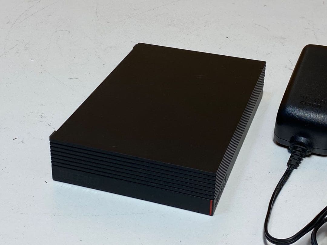 BUFFALO 外付けハードディスク 黒 4TB HD-CD4U3-BA 日本制