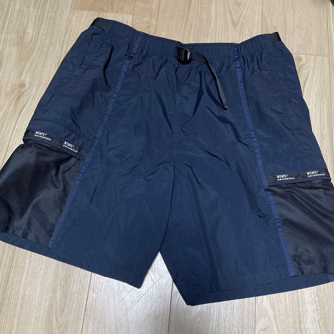 wtaps ダブルタップス　ショートパンツ　短パン　ネイビー　Lサイズ