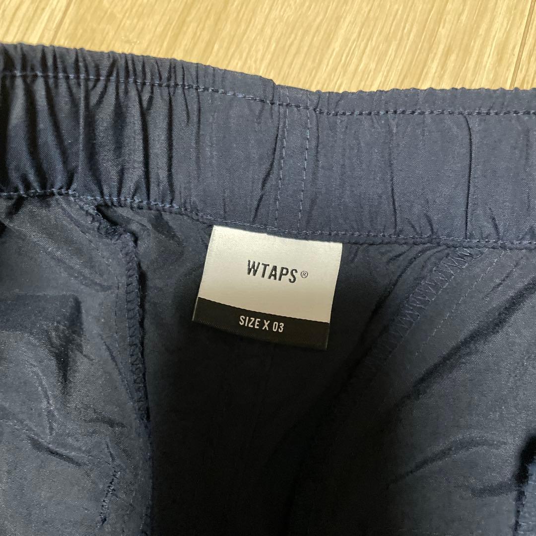 wtaps ダブルタップス　ショートパンツ　短パン　ネイビー　Lサイズ