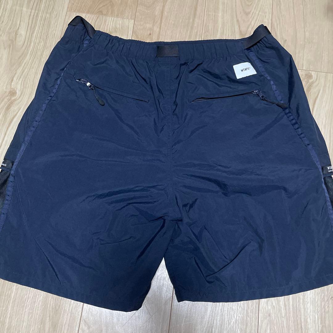 wtaps ダブルタップス　ショートパンツ　短パン　ネイビー　Lサイズ