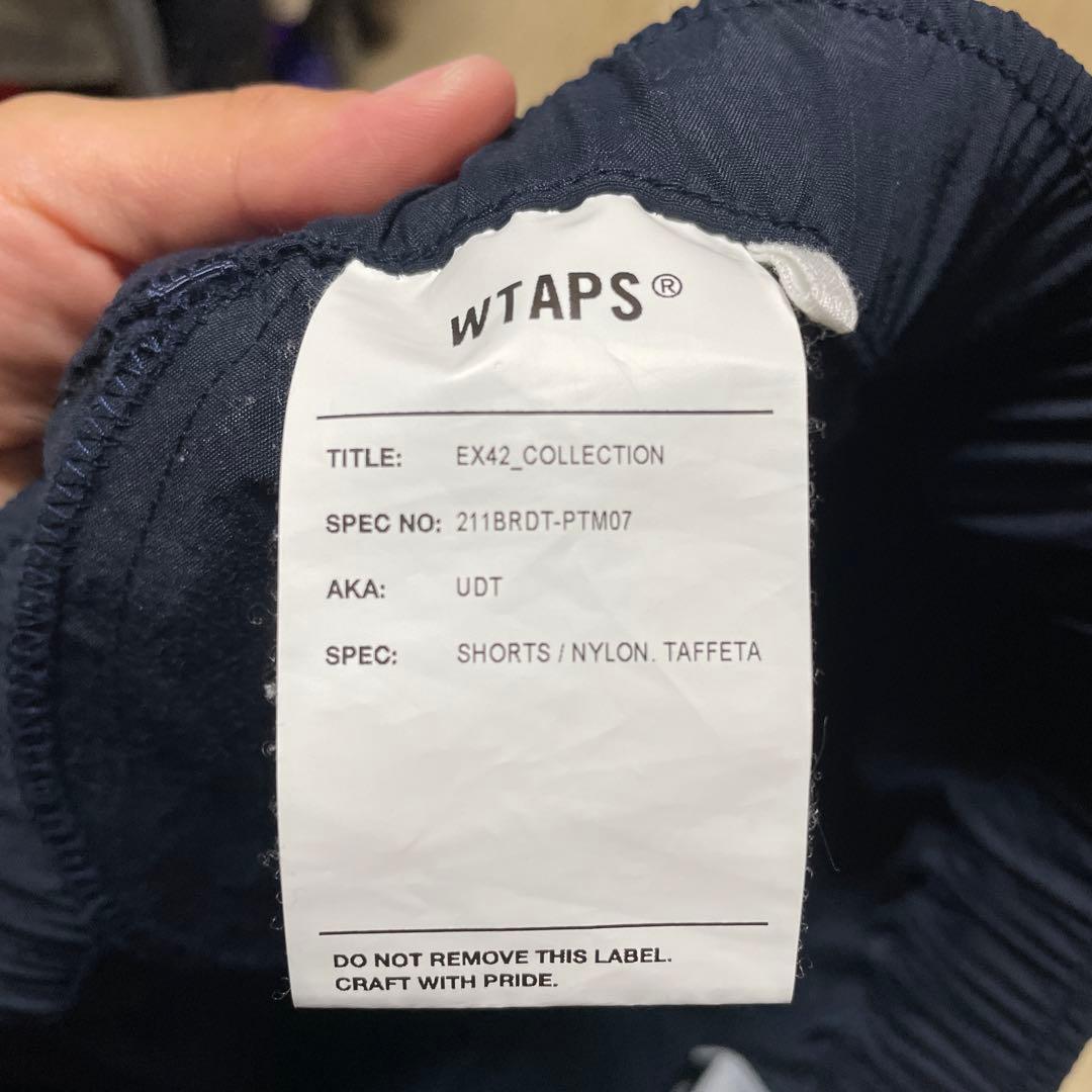 wtaps ダブルタップス　ショートパンツ　短パン　ネイビー　Lサイズ