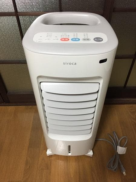 Ｙ【中古品】シロカ オールシーズン‼加湿つき温冷風扇 SH-C252 2024年