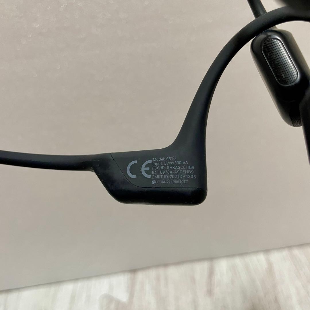 Shokz OpenRun Pro S810 ブラック 骨伝導　本体のみ