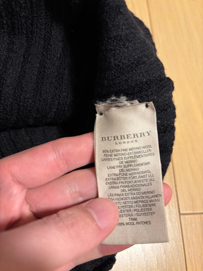バーバリー　ドライバーズニット