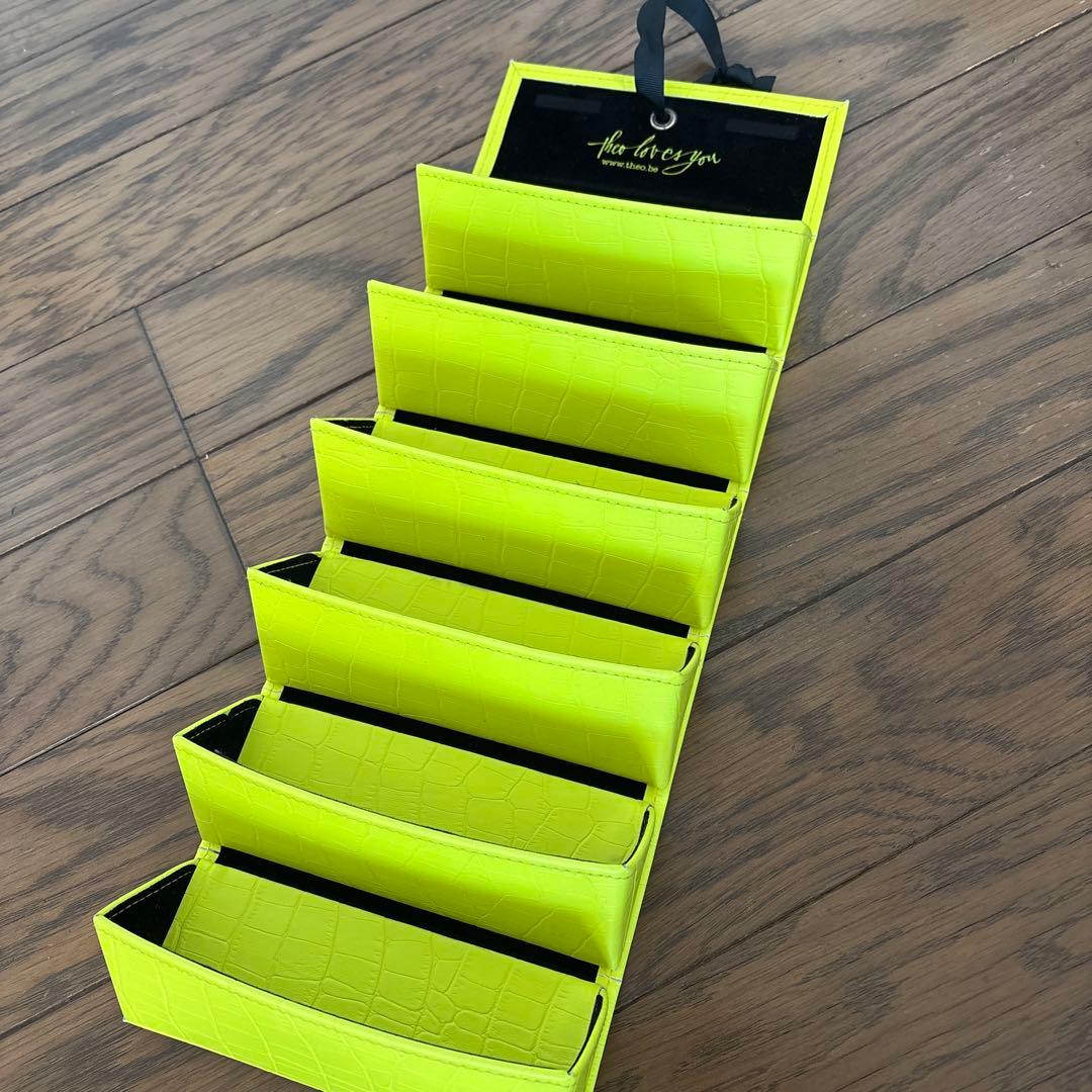 美品 Theo テオ 6本入り眼鏡ケース ロックンロールケース ベルギー