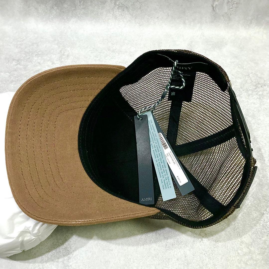 新品正規品 AMIRI MA OUTLINE TRUCKER HAT キャップ