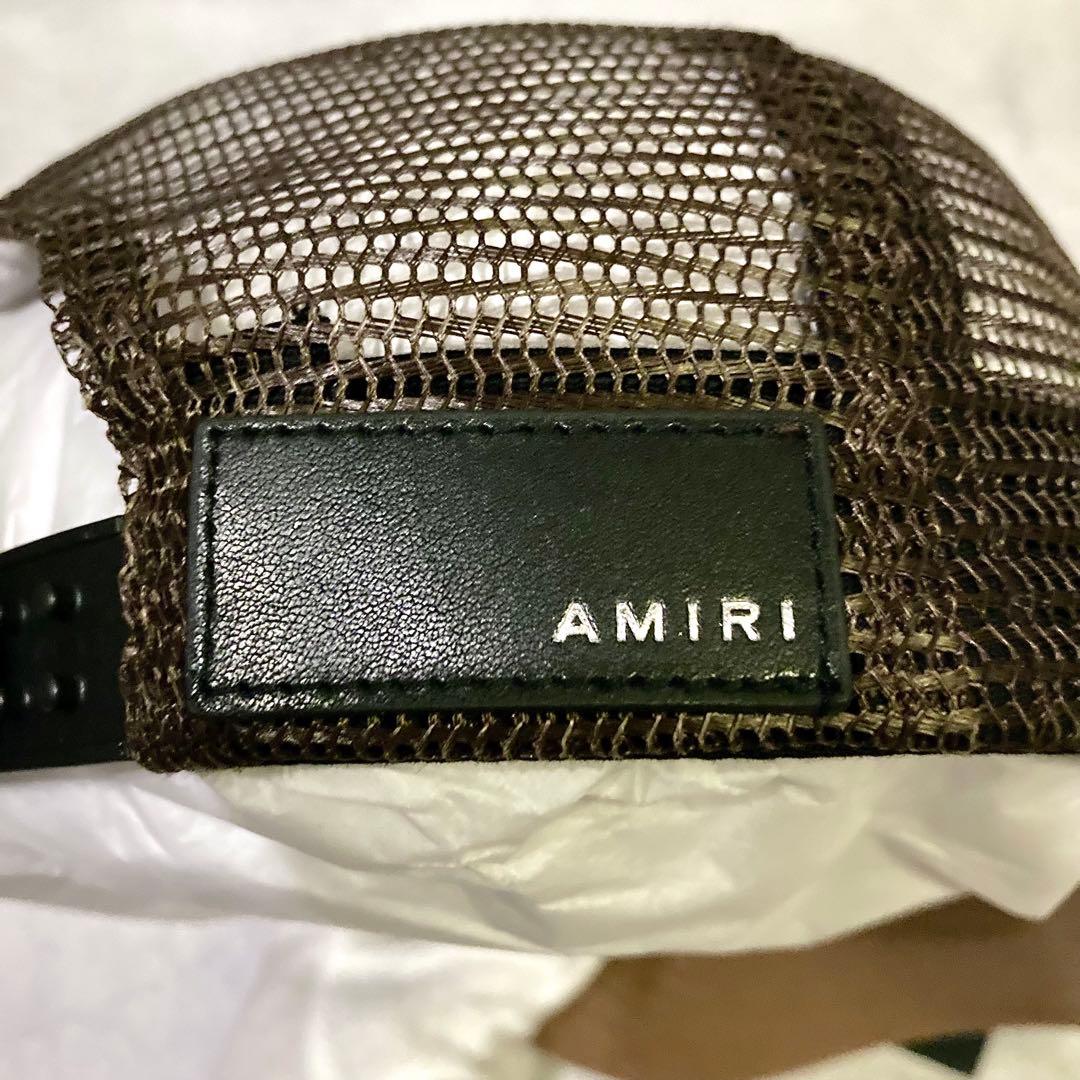 新品正規品 AMIRI MA OUTLINE TRUCKER HAT キャップ