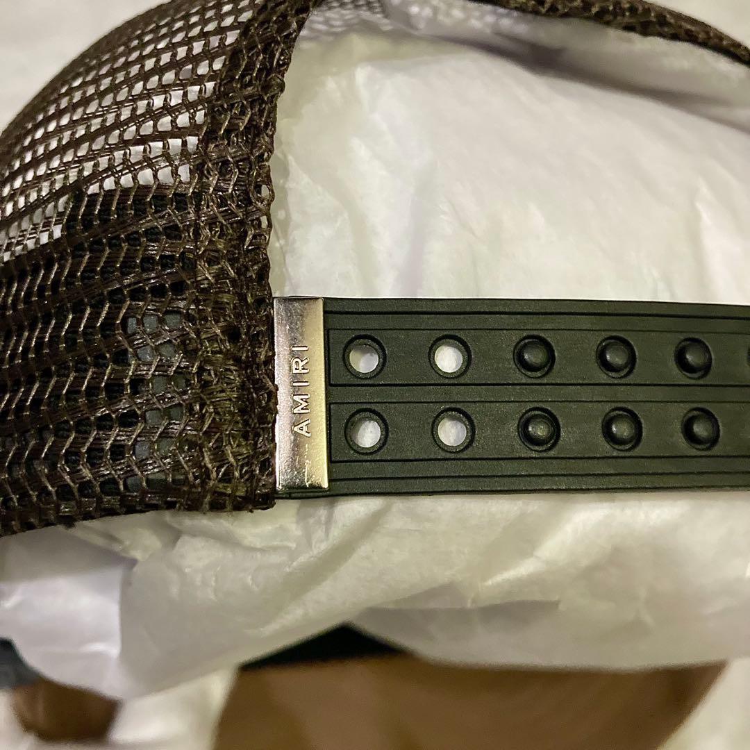 新品正規品 AMIRI MA OUTLINE TRUCKER HAT キャップ
