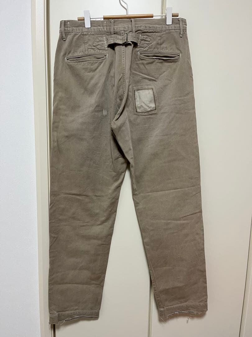 【値下げ中】KAPITAL キャピタル　ヴィンテージ加工　チノパン　2（M）