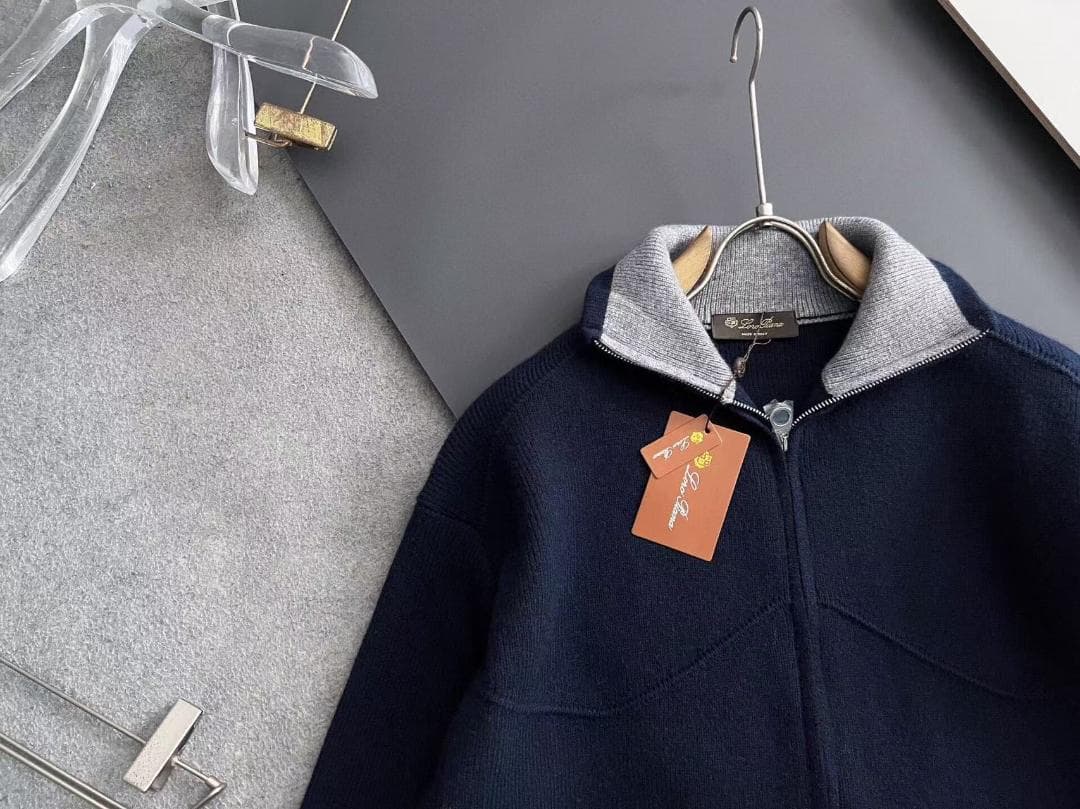 Loro Piana 秋冬高密度ウールニット Lサイズ