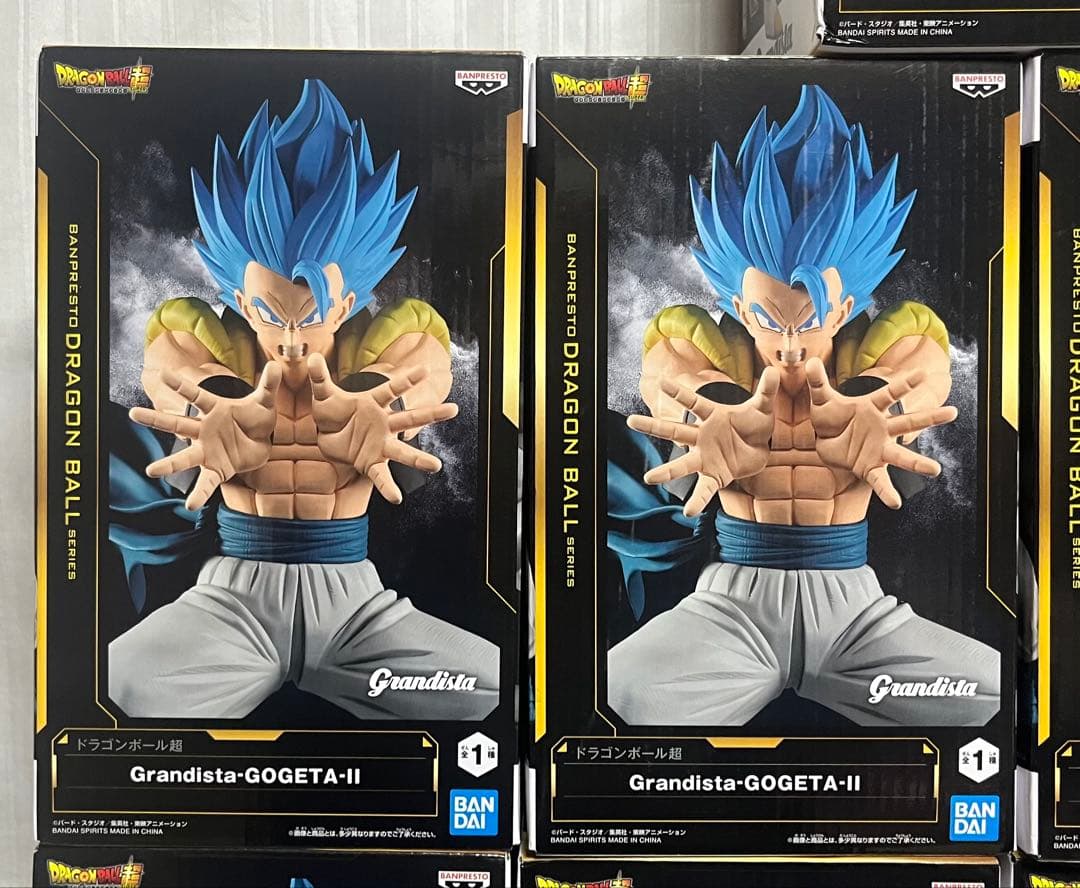 9個セット★ドラゴンボールGrandista★ゴジータ-Ⅱ×8、魔人ベジータ×1