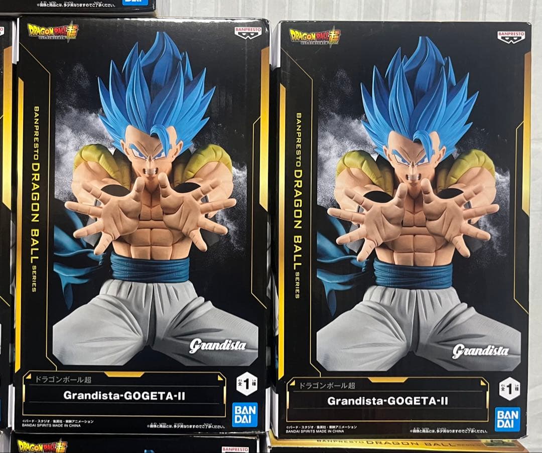 9個セット★ドラゴンボールGrandista★ゴジータ-Ⅱ×8、魔人ベジータ×1