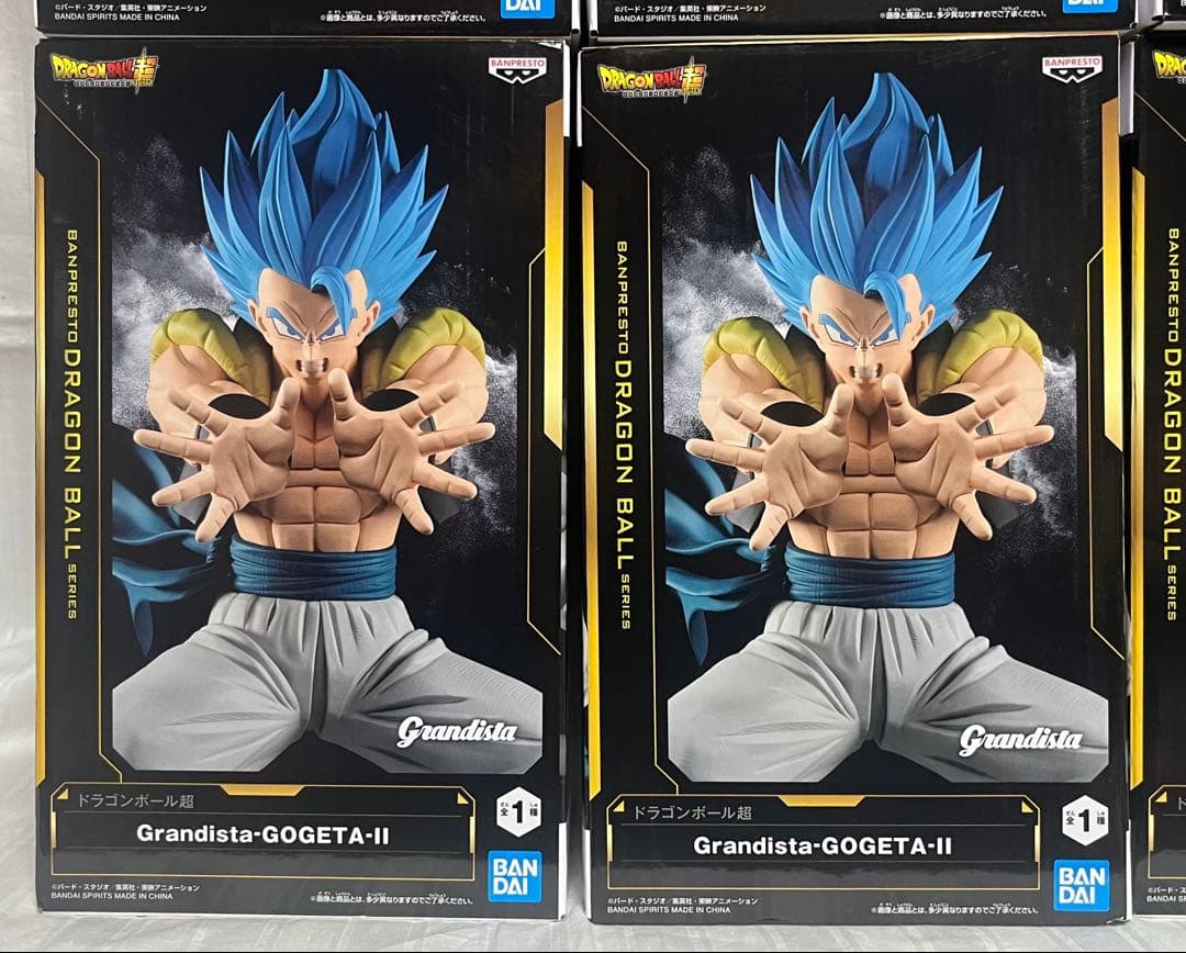 9個セット★ドラゴンボールGrandista★ゴジータ-Ⅱ×8、魔人ベジータ×1