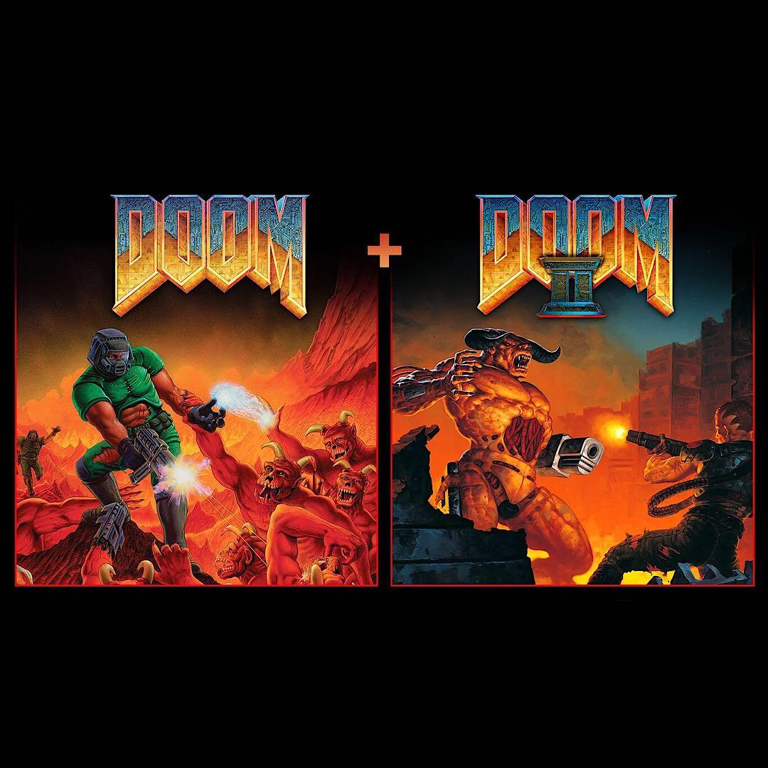 DOOM 1 + 2 DOOM + DOOM II ドゥーム switch