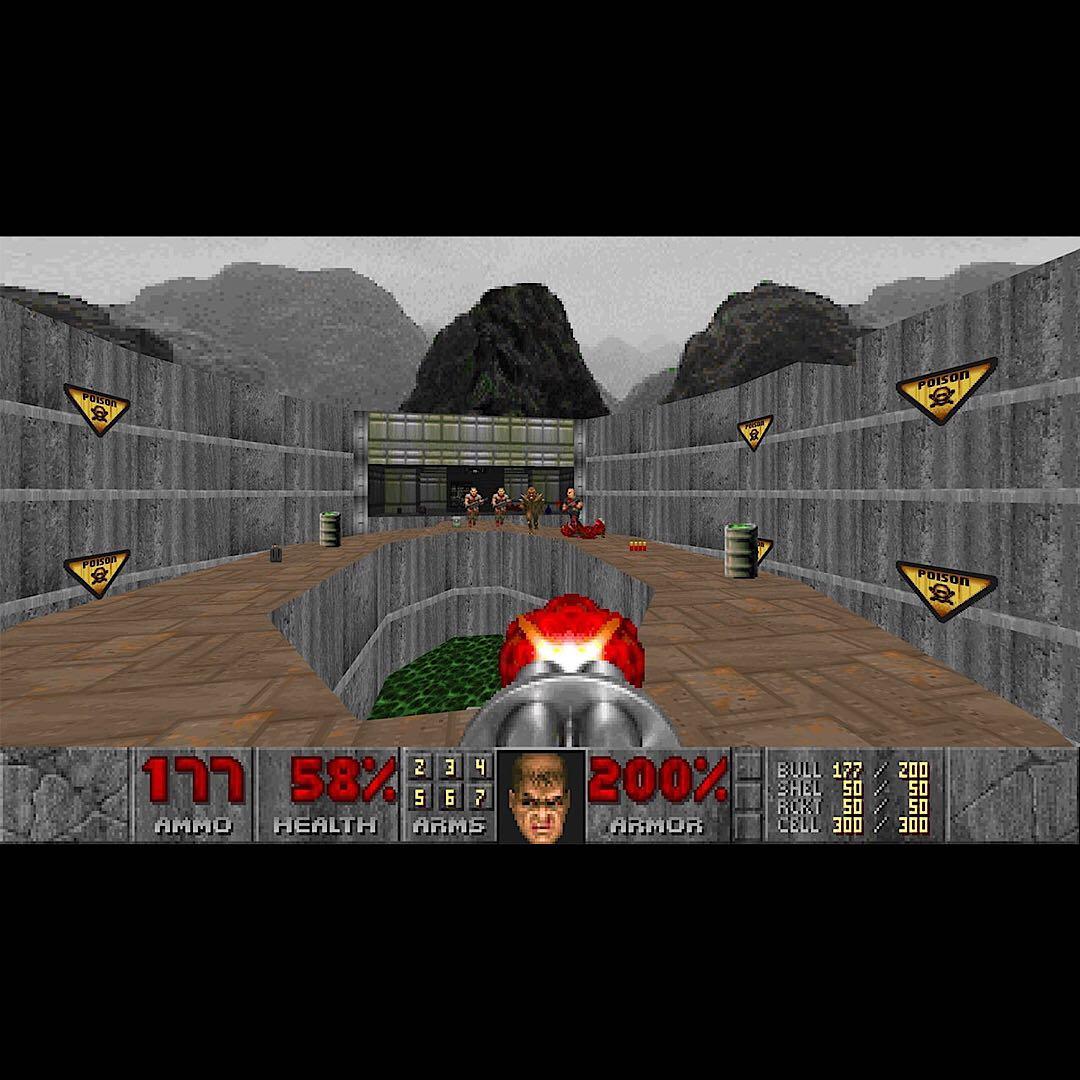 DOOM 1 + 2 DOOM + DOOM II ドゥーム switch