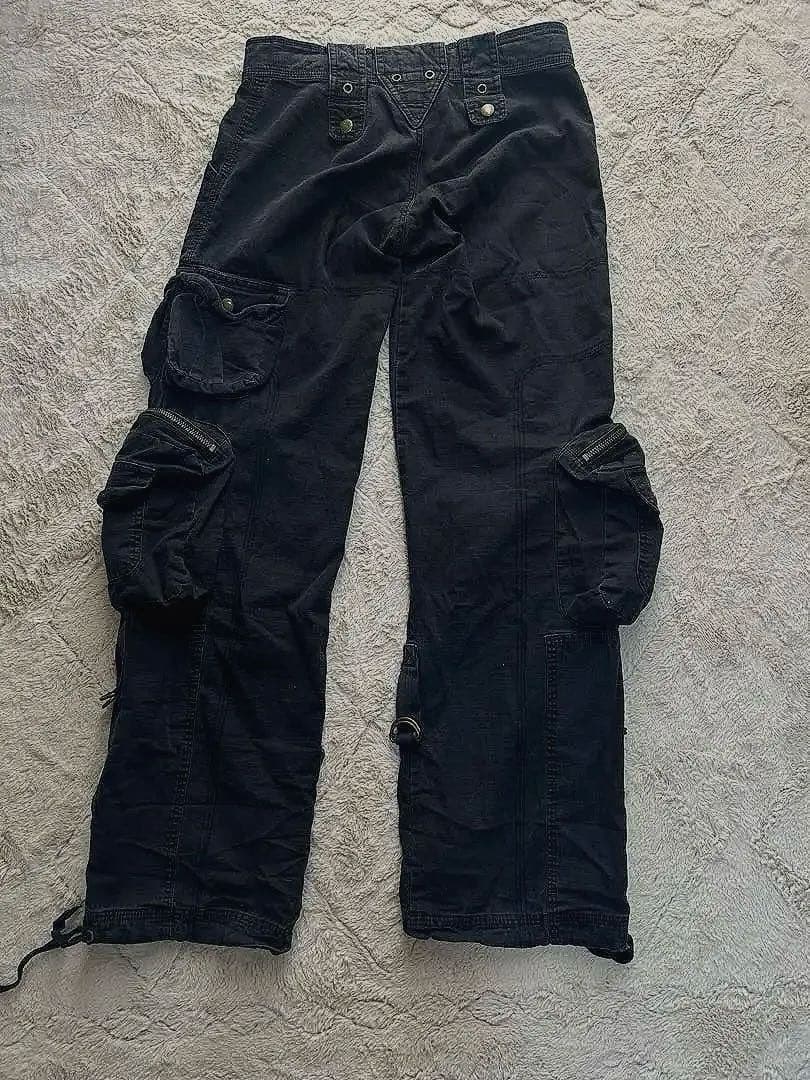 00s archive ギミックカーゴパンツ y2k グランジ　ダークコア