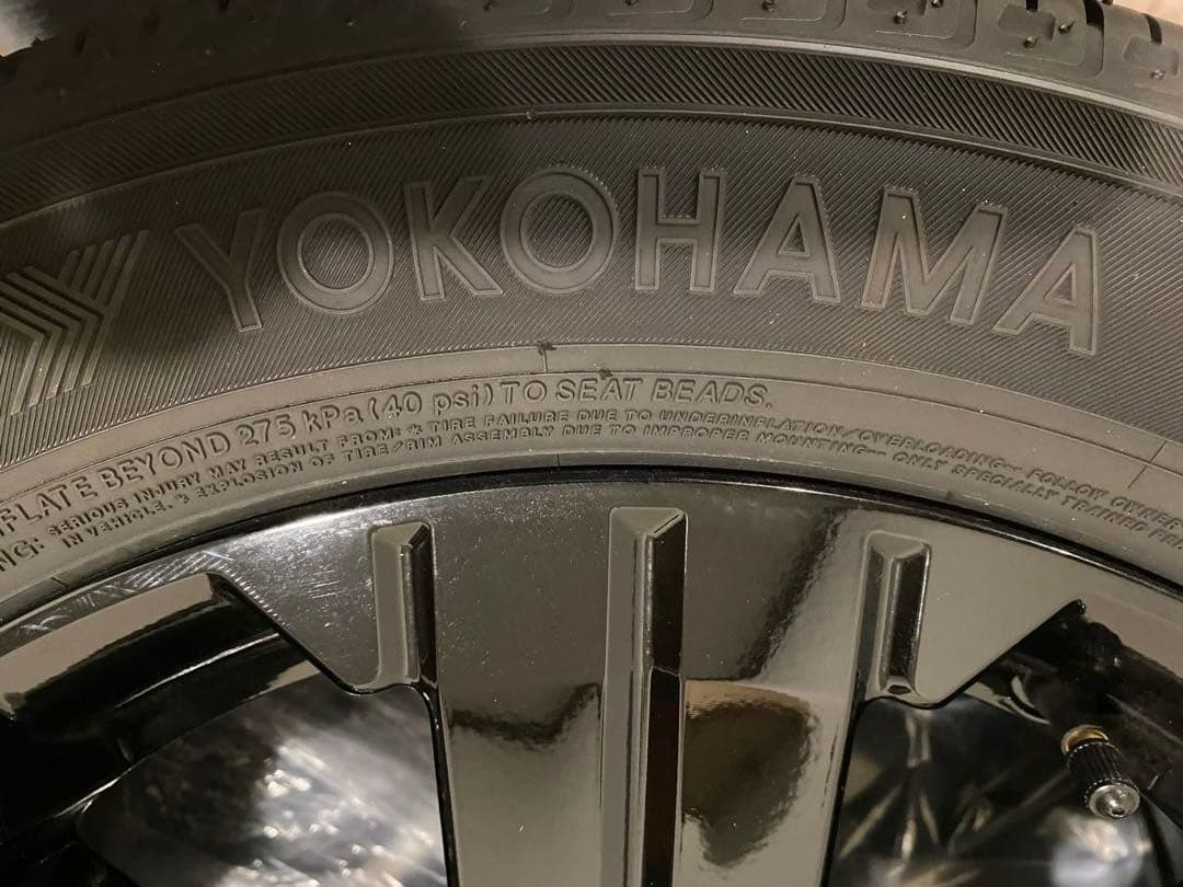 【新車外し】【送料込み】デリカD5 シャモニー タイヤ ホイール 4セット